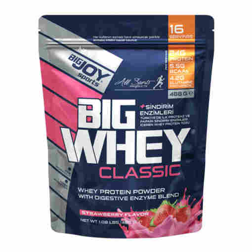 bigjoy bigwhey classic doypack 488 gr çilek