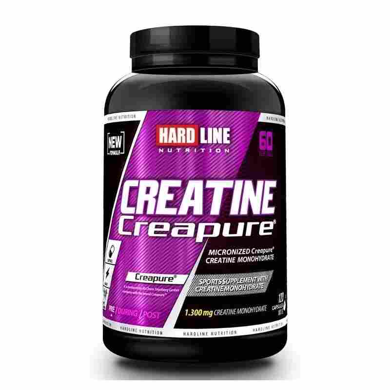 hardline creatine creapure 120 kapsül