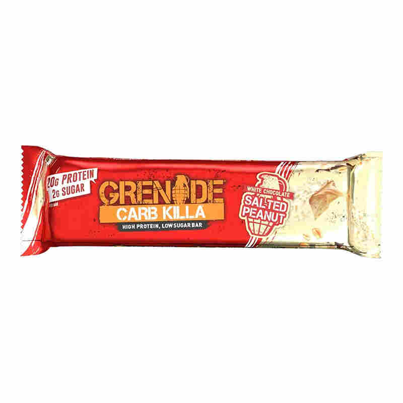 grenade carb killa beyaz çikolata fıstık 1ad. 60 gr
