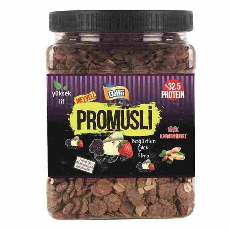 bella nut pro musli meyveli 500 gr