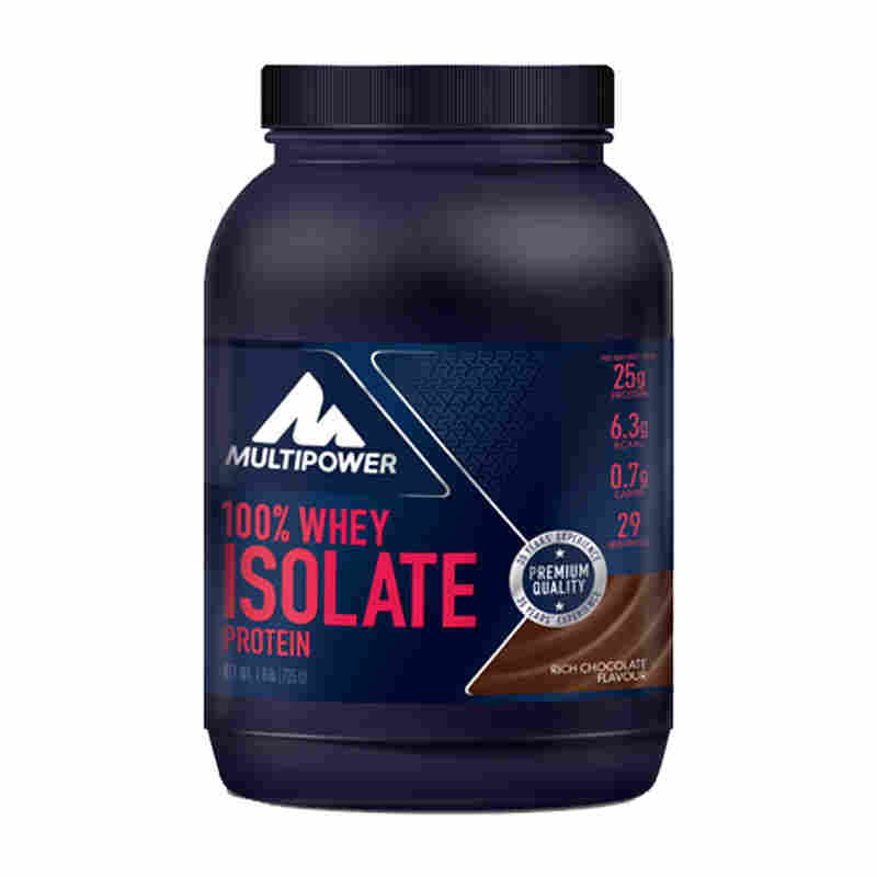 multipower %100 whey isolate protein 725 gr çikolata
