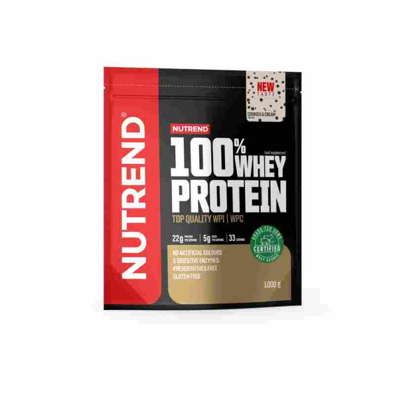 nutrend %100 whey 1000 gr cookies&cream
