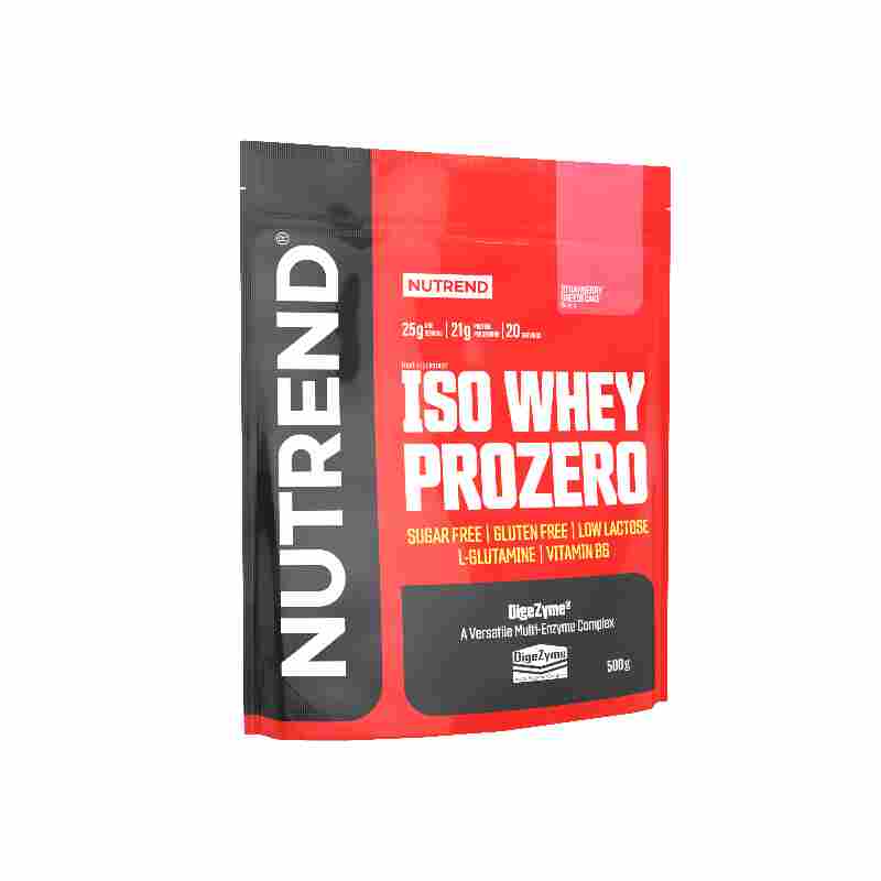 nutrend i̇solate whey prozero 500 gr çilek cheesekek