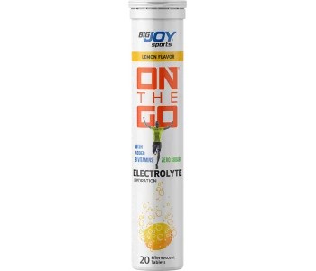 Bigjoy Sports ONTHEGO Electrolyte Sports Drink Limon 20 Efervesan Tablet