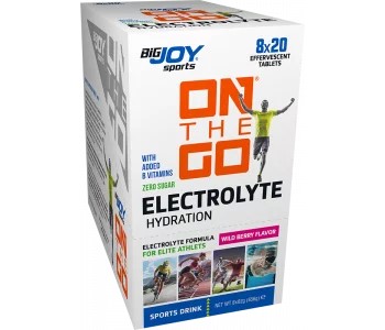 Bigjoy Sports ONTHEGO Electrolyte Sports Drink Orman Meyve 8 x 20 Efervesan Tablet