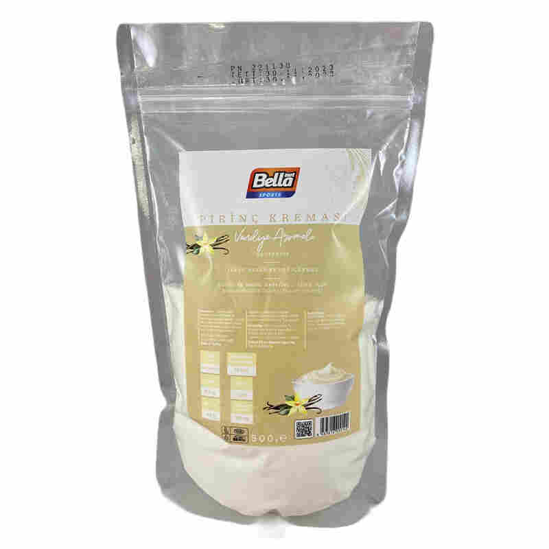 bella nut pirinç kreması 500 gr vanilya