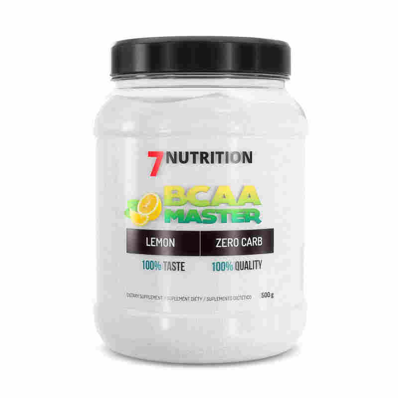 7 nutrition bcaa master 500 gr limon