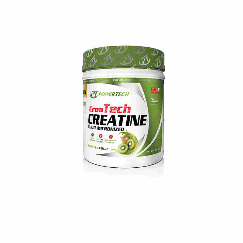 powertech createch creatine 350 gr 60 servis kivi aromalı