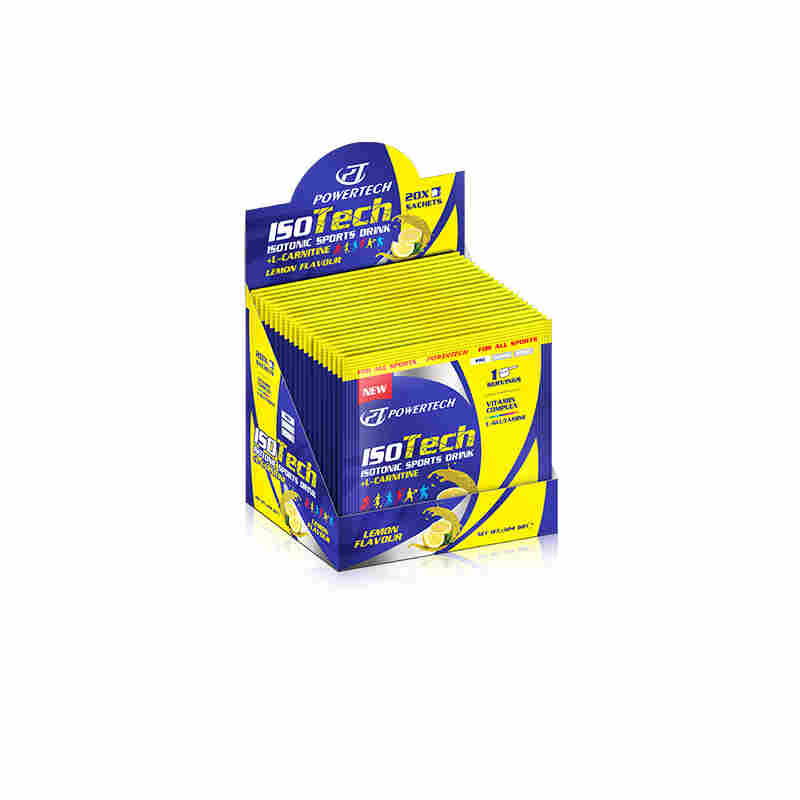powertech ısotech pre isotonic  l-carnatine 10gr*20 ad. limon