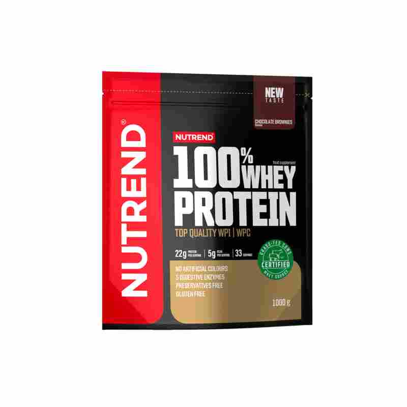 nutrend %100 whey 1000 gr çikolata&browni