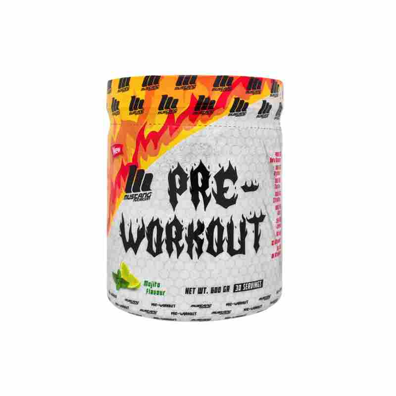 mustang pre-workout 600 gr mojito