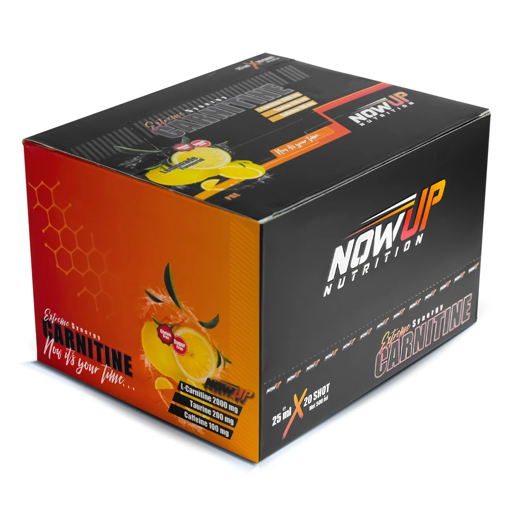 NOW UP L-CARNITINE 20 Ad. x 25 ML Limon