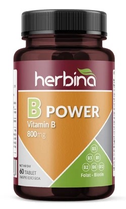 HERBİNA B Vitamini 60 Tablet