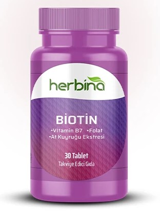 HERBİNA Biotin 30 Tablet